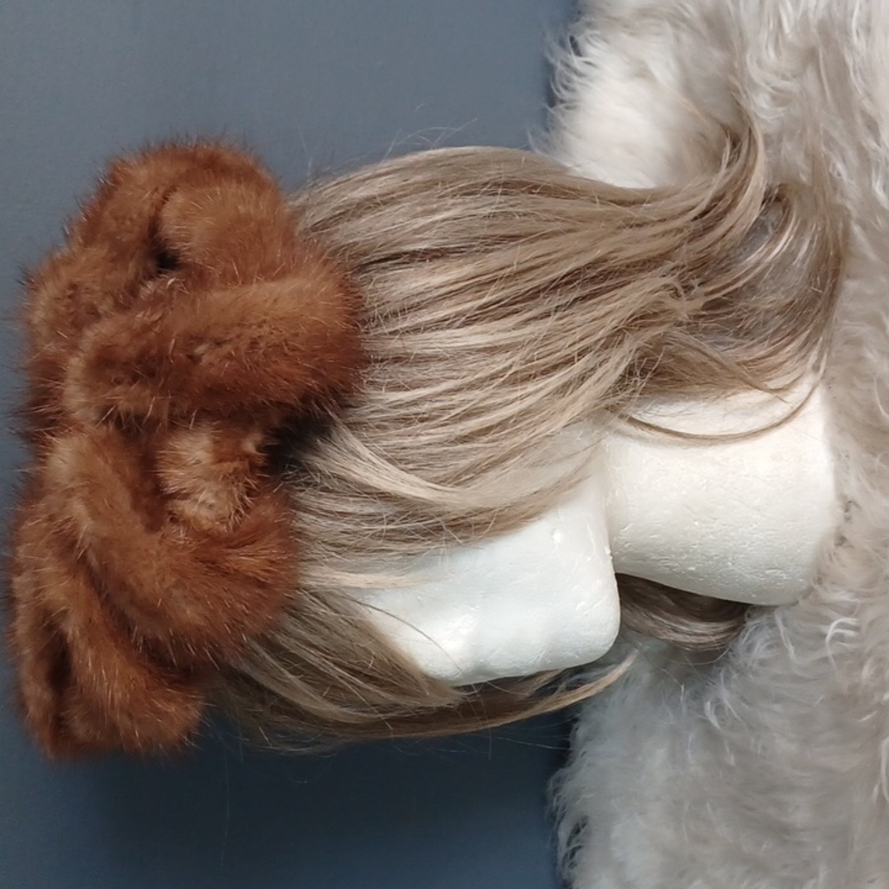 Vintage Real Fur Fascinator